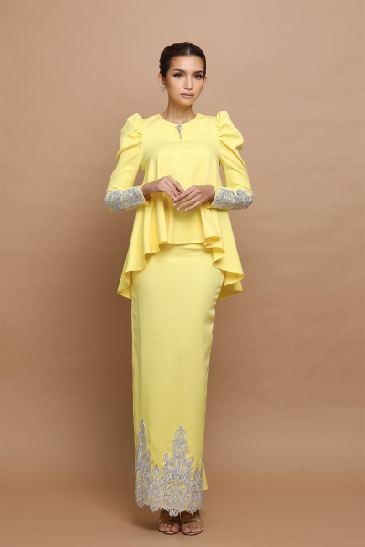 Laara Doll Kurung Yellow Laara Doll Kurung Yellow
